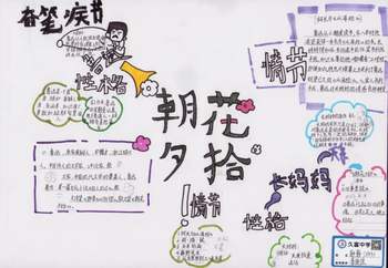 七上语文名著阅读《朝花夕拾》知识点思维导图精选作品