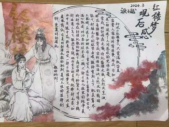 关于《红楼梦》观后感的思维导图照片