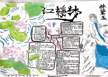 四大名著《红楼梦》人物分析思维导图—林黛玉